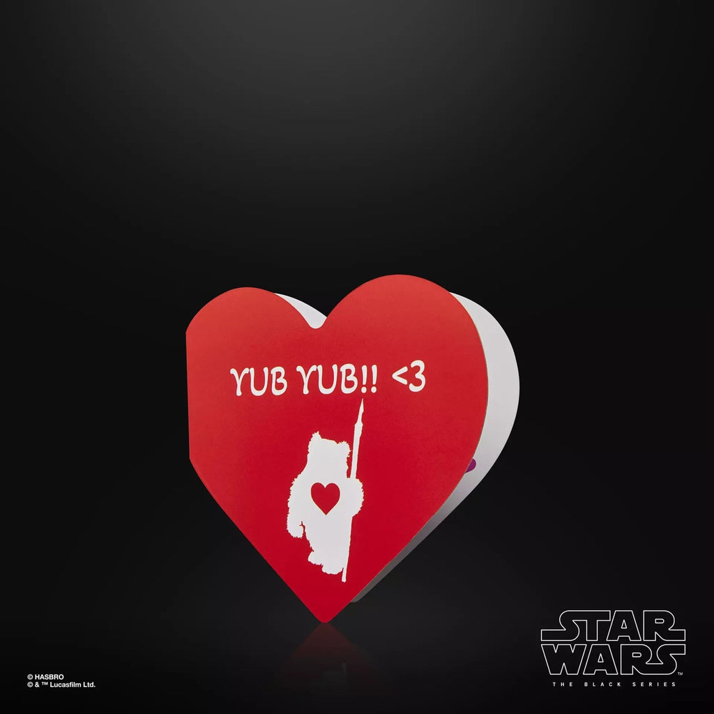 Zdjęcie produktu Figurka Star Wars Black Series Ewok (Valentine’s Day Edition) 15 cm