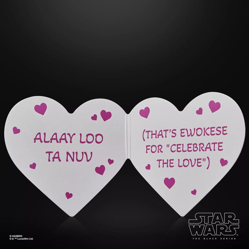 Zdjęcie produktu Figurka Star Wars Black Series Ewok (Valentine’s Day Edition) 15 cm