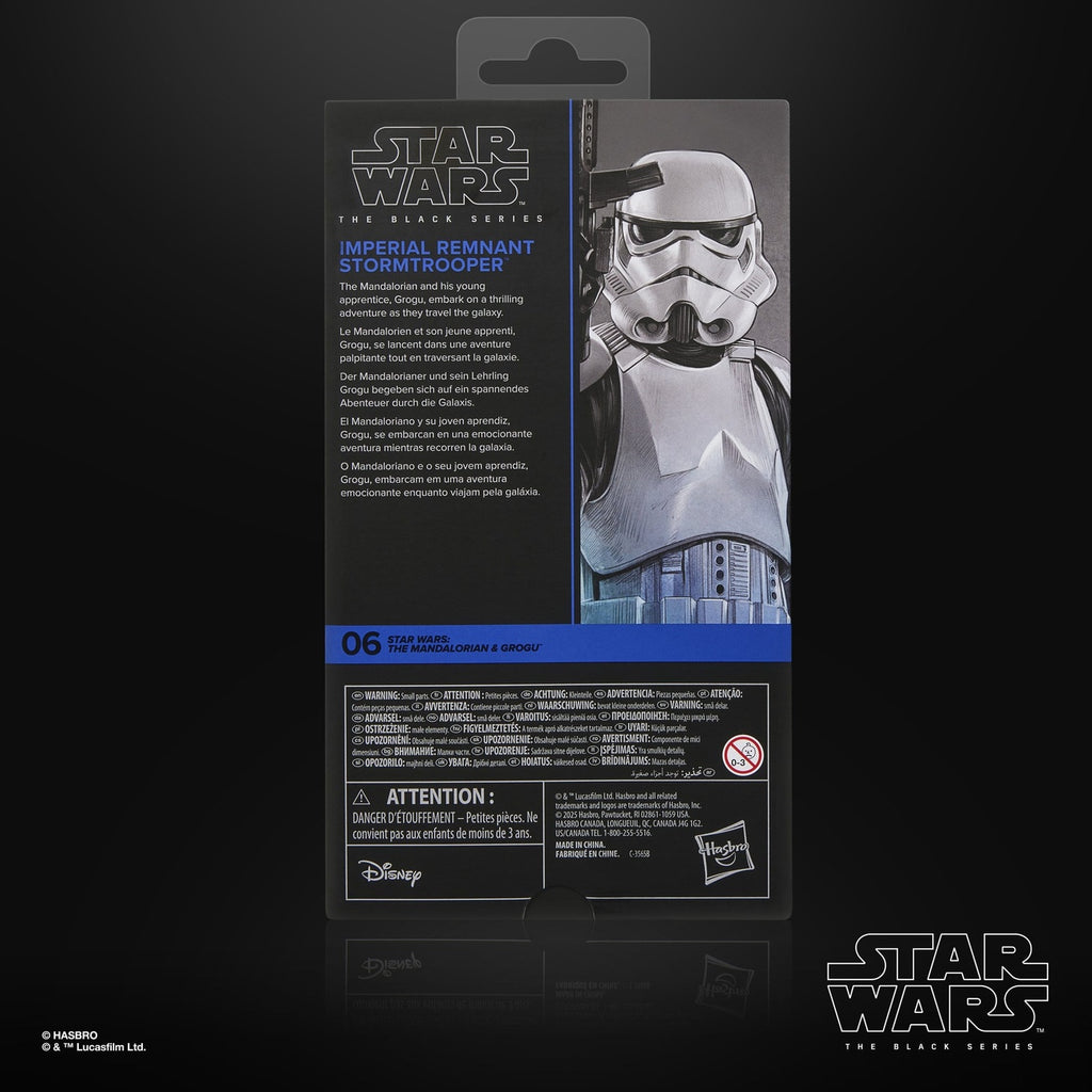 Zdjęcie produktu Star Wars: The Mandalorian & Grogu figurka Black Series Imperial Remnant Szturmowiec 15 cm