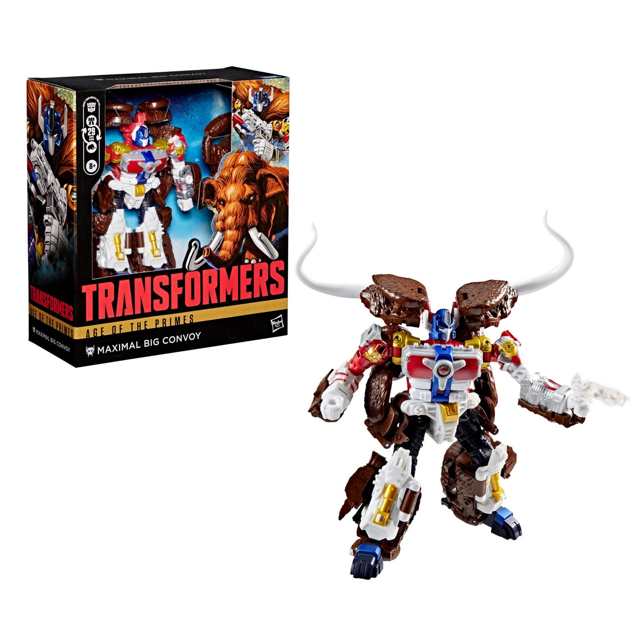 Zdjęcie produktu Transformers Age of the Primes figurka akcji Leader Class Maximal Big Convoy 19 cm