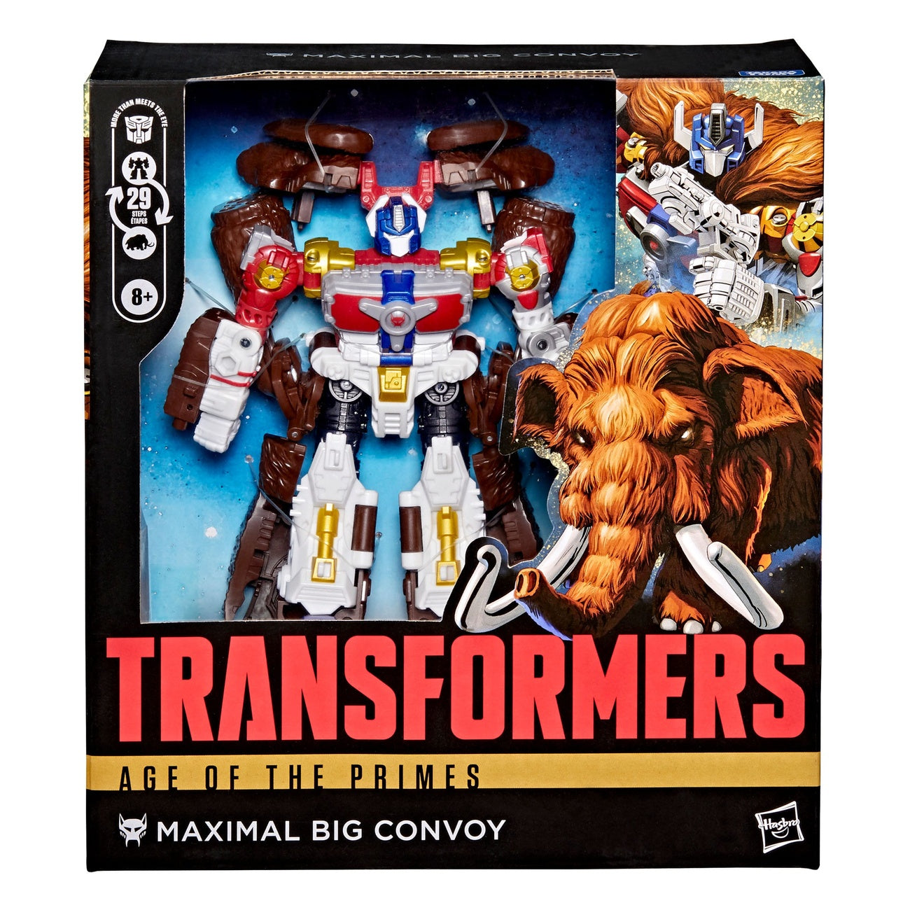 Zdjęcie produktu Transformers Age of the Primes figurka akcji Leader Class Maximal Big Convoy 19 cm