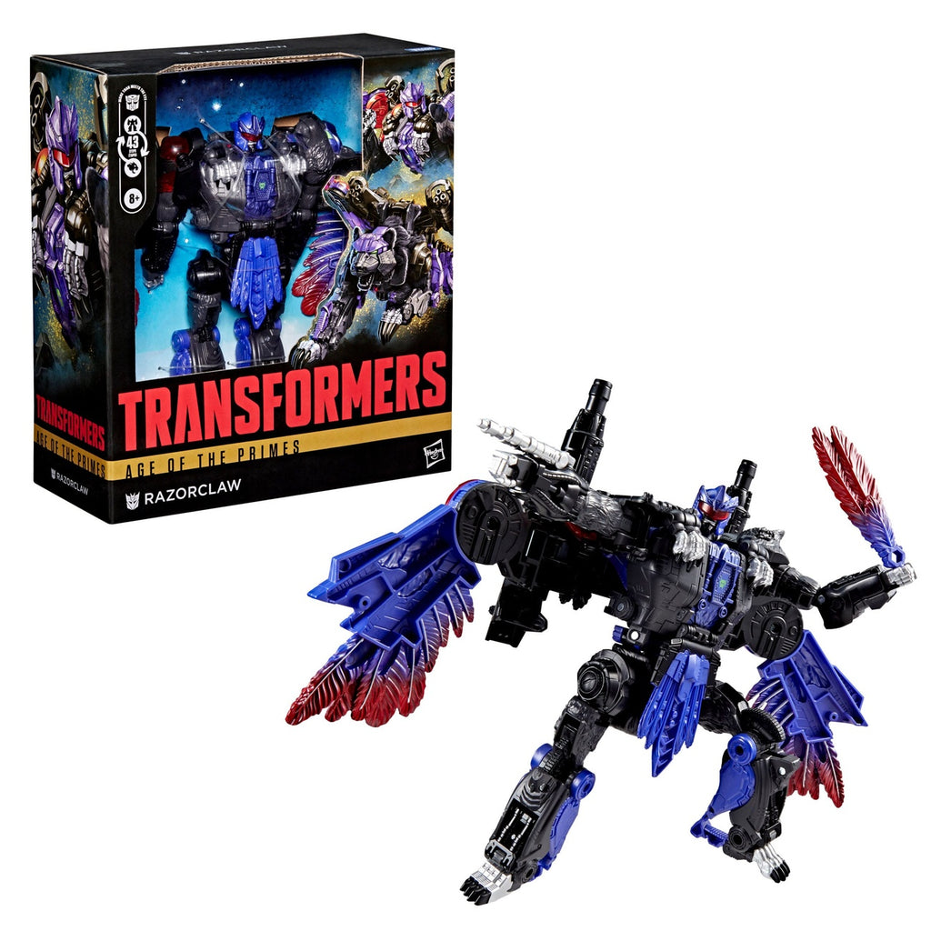 Product image Transformers Age of the Primes Leader Class Action Figure Razorclaw 19 cm