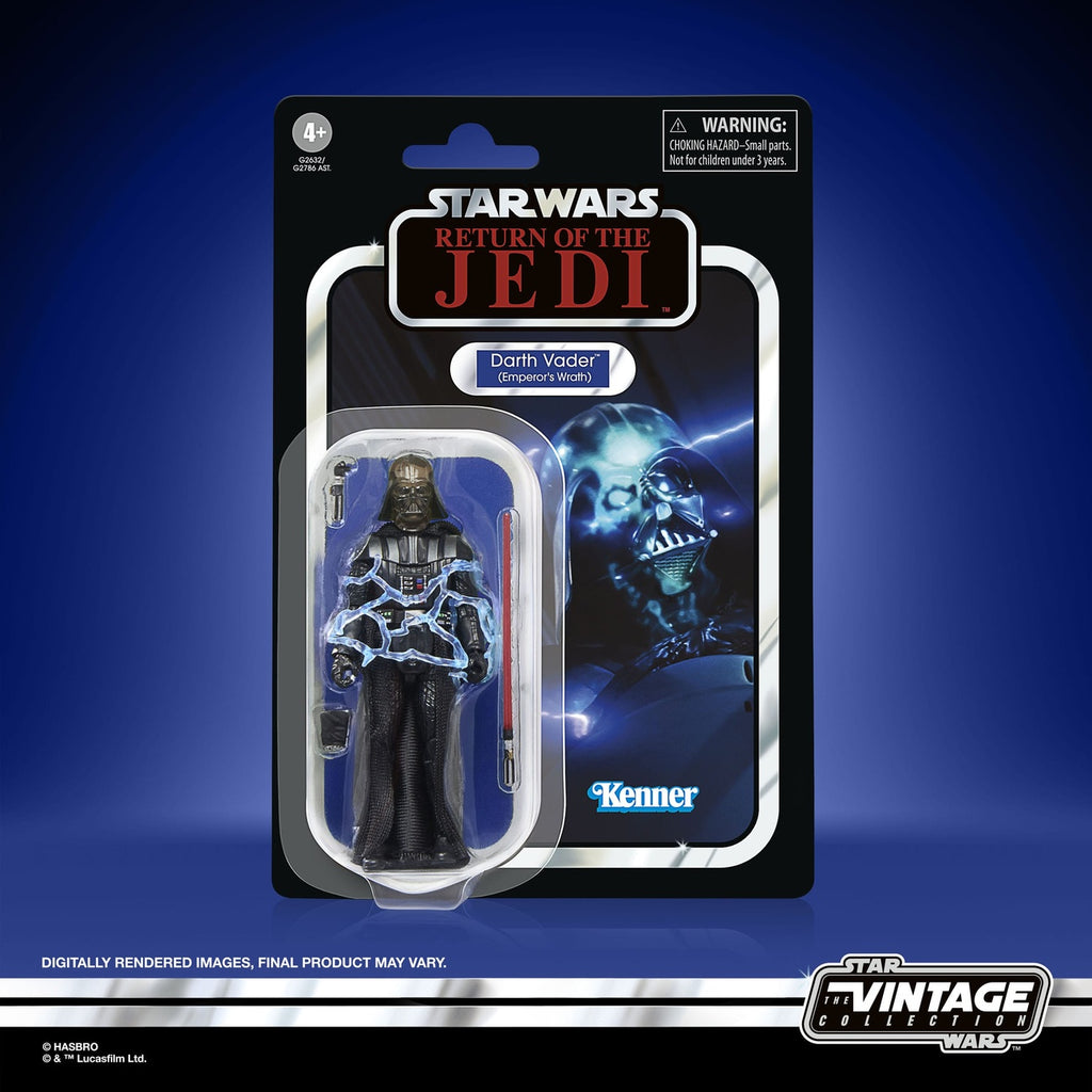 Zdjęcie produktu Star Wars Episode VI Figurka z serii Vintage Collection Darth Vader (Emperor's Wrath) 10 cm