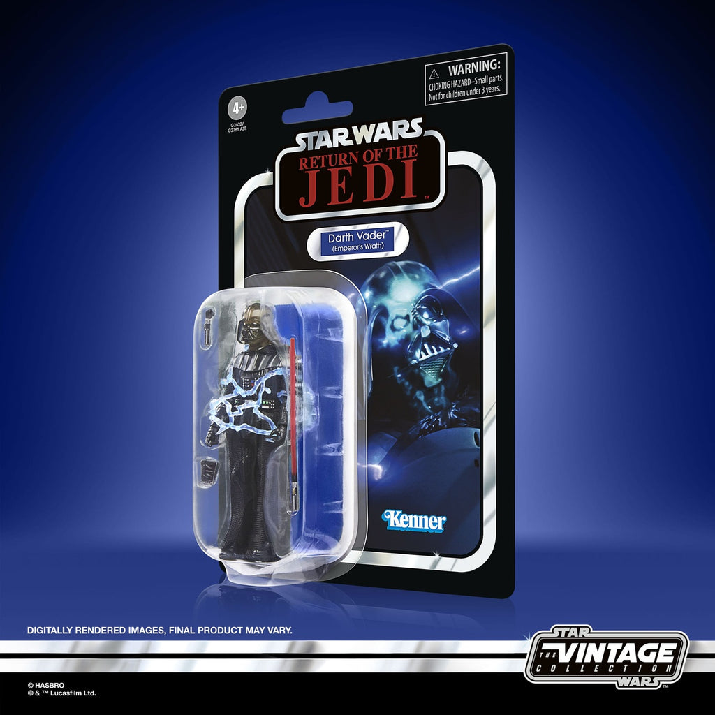 Zdjęcie produktu Star Wars Episode VI Figurka z serii Vintage Collection Darth Vader (Emperor's Wrath) 10 cm