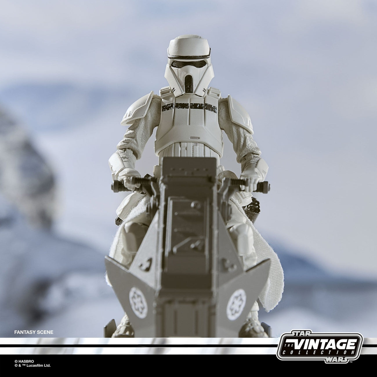 Zdjęcie produktu Star Wars: The Mandalorian & Grogu pojazd Vintage Collection Imperial Remnant AT-RT 10 cm