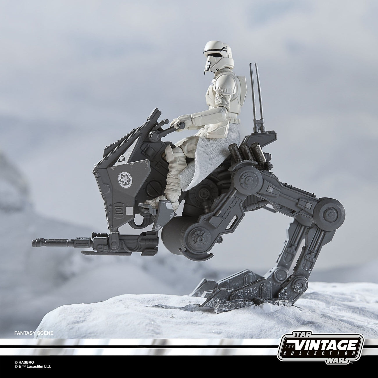 Product image Star Wars: The Mandalorian & Grogu Vintage Collection Vehicle Imperial Remnant AT-RT 10 cm