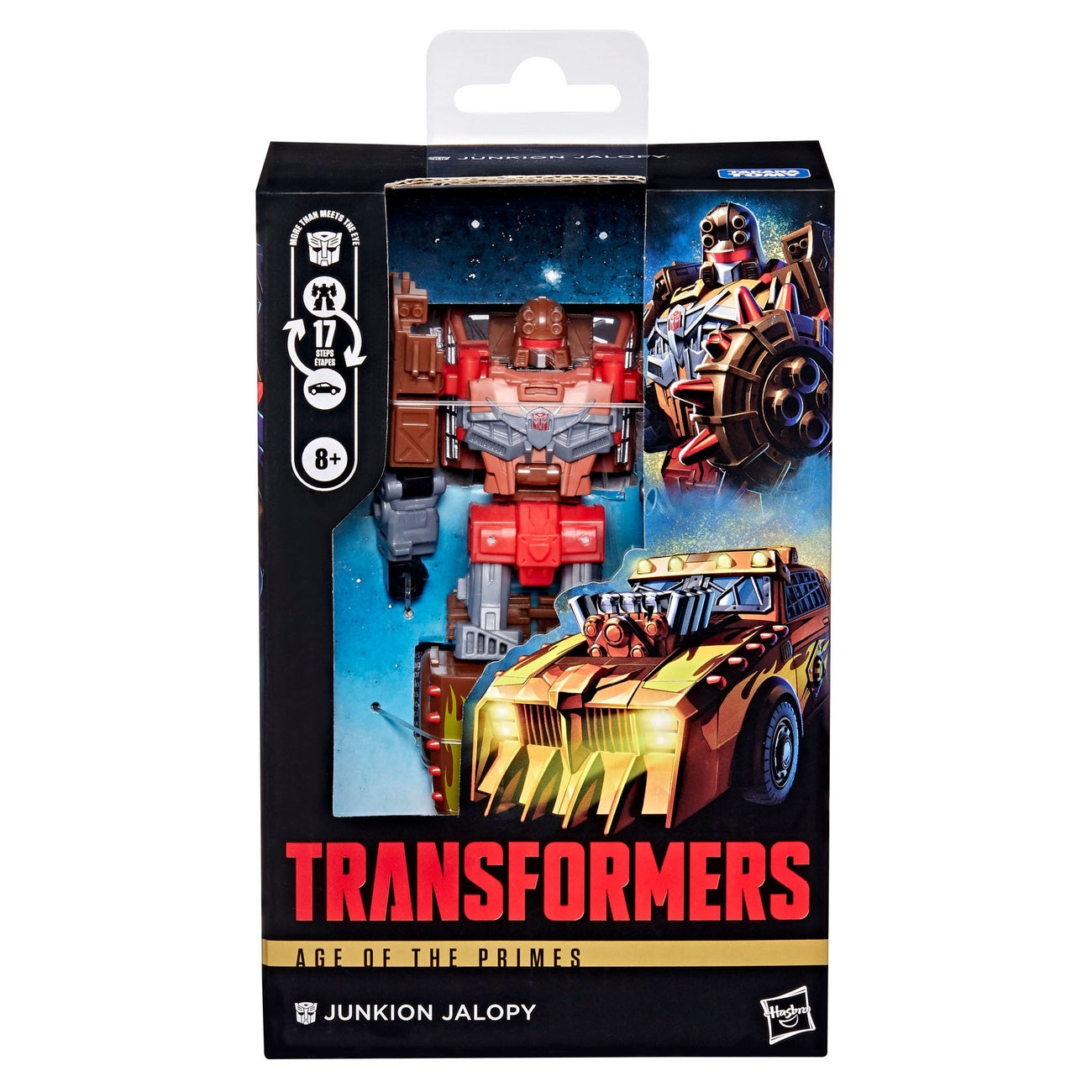 Zdjęcie produktu Transformers Age of Primes figurka Deluxe Class Junkion Jalopy 14 cm