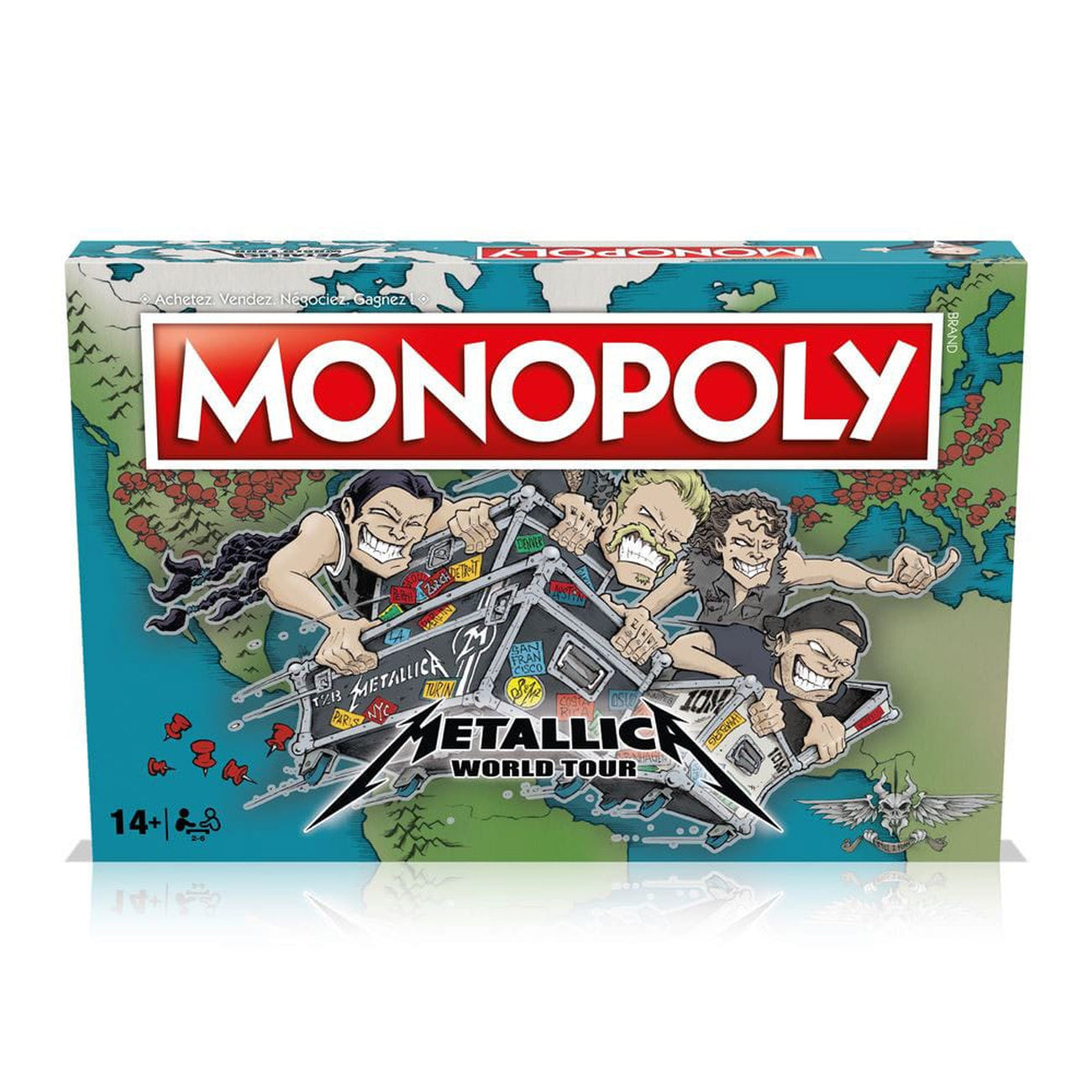 Product image Metallica Monopoly Metallica World Tour *French Version*