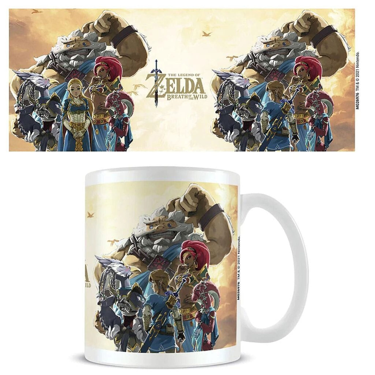 Zdjęcie produktu The Legend of Zelda Breath of the Wild Kubek Champions Sunset