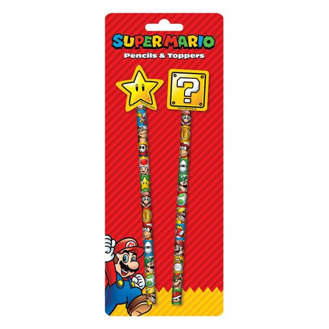 Zdjęcie produktu Zestaw piśmienniczy Super Mario, 2-częściowy