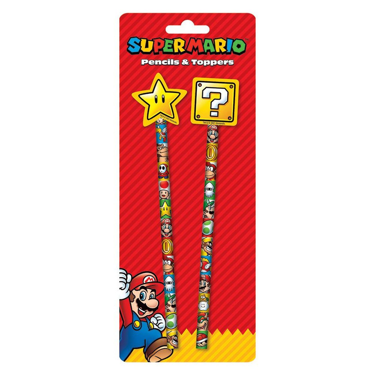 Zdjęcie produktu Zestaw piśmienniczy Super Mario, 2-częściowy
