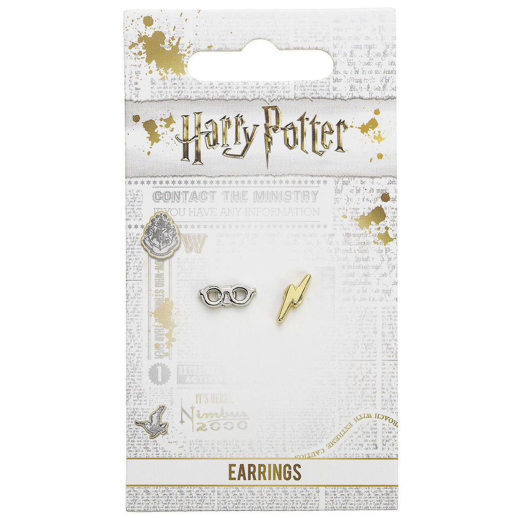 Zdjęcie produktu Harry Potter Kolczyki Błyskawica i Okulary