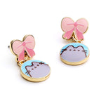 Zdjęcie produktu Pusheen Kolczyki wiszące Pink Bows
