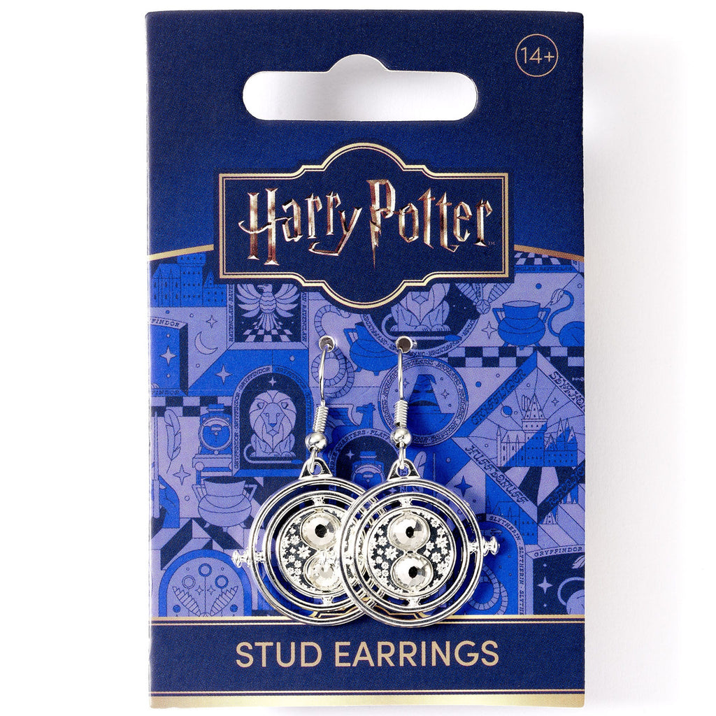 Zdjęcie produktu Harry Potter Kolczyki Zmieniacza Czasu (srebrny kolor)