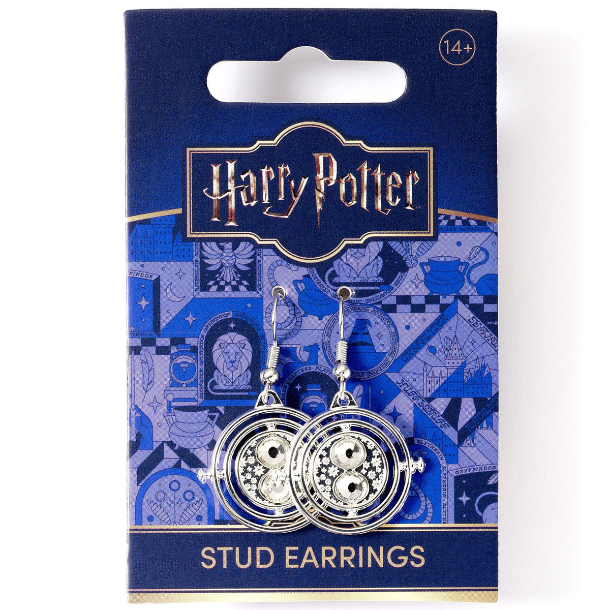 Zdjęcie produktu Harry Potter Kolczyki Zmieniacza Czasu (srebrny kolor)