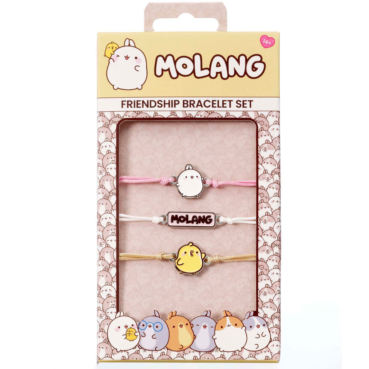 Zdjęcie produktu Bransoletki Molang Zestaw 3 szt. Molang and Piu Piu 18 cm