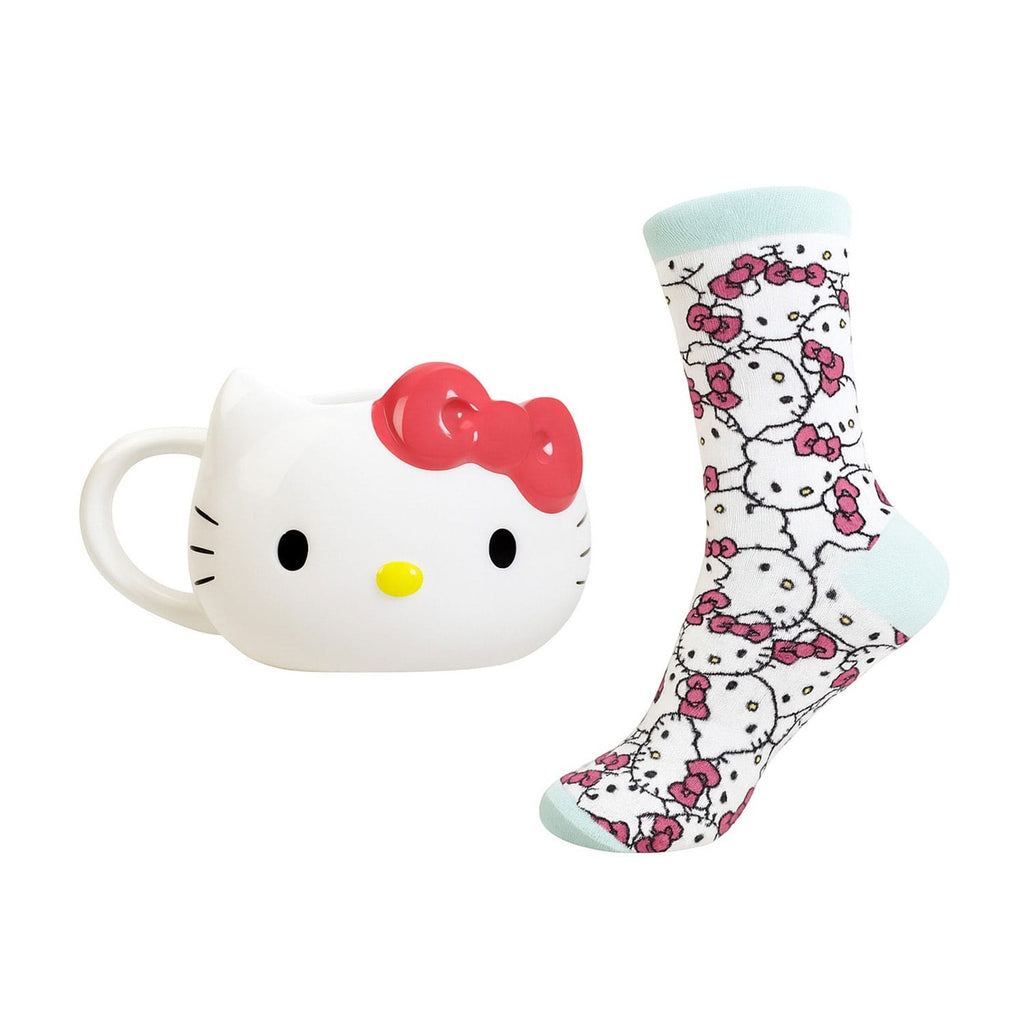 Zdjęcie produktu Sanrio Zestaw Kubek 3D i Skarpetki Hello Kitty