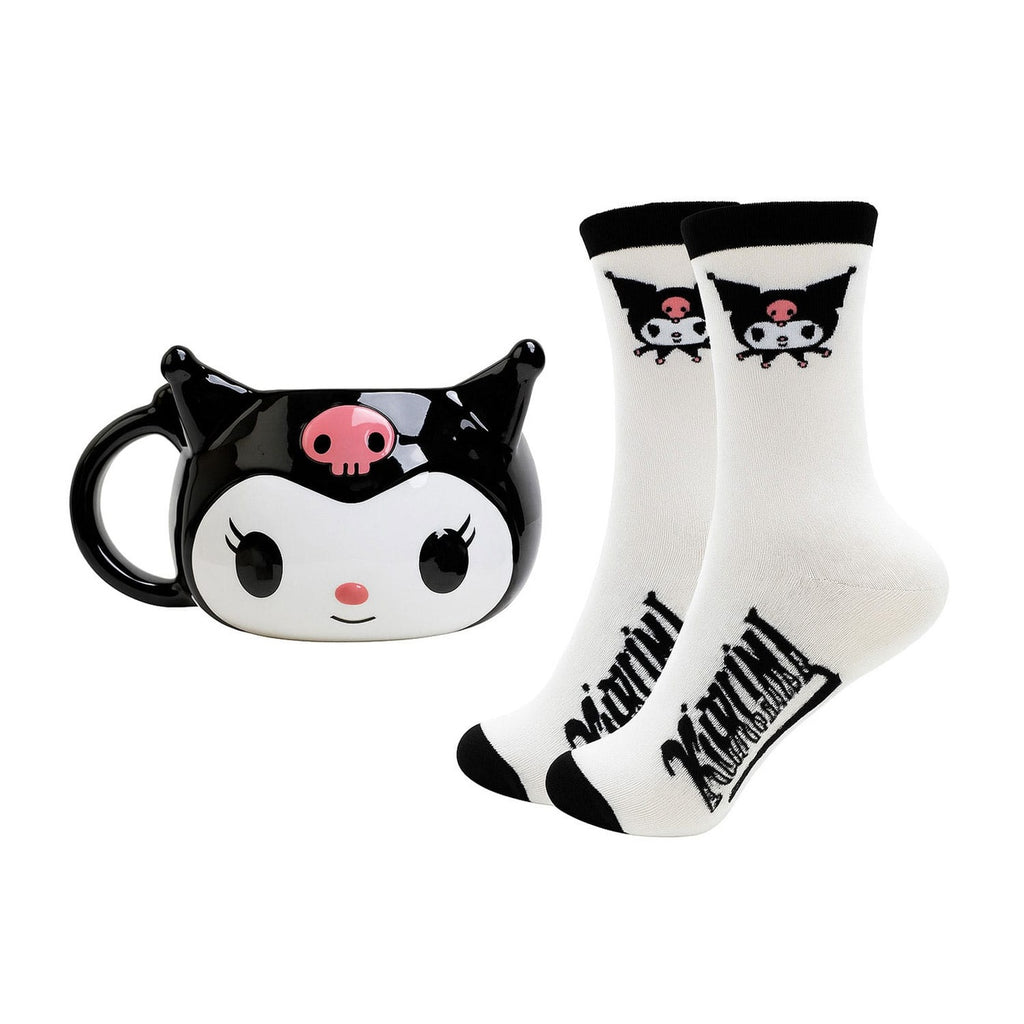 Zdjęcie produktu Sanrio Zestaw Kubek 3D i Skarpetki Kuromi