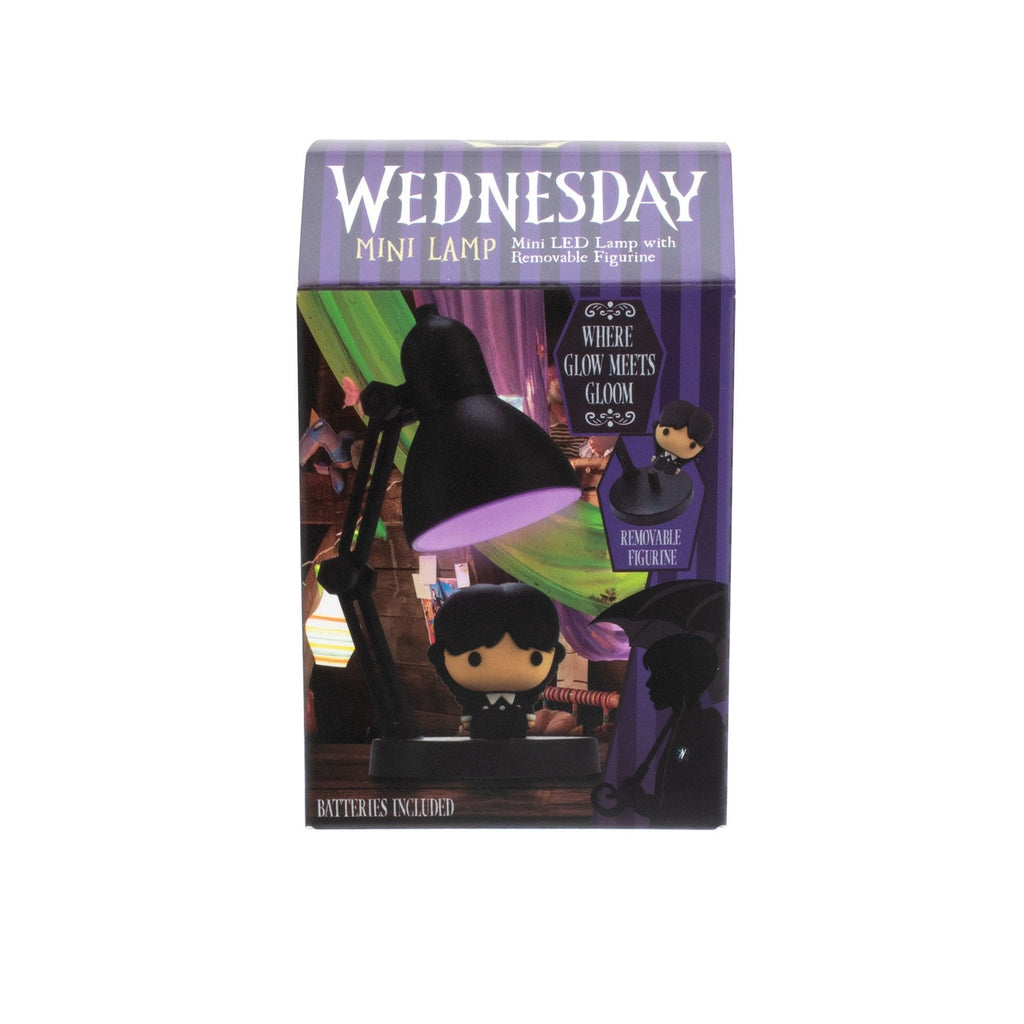 Zdjęcie produktu Wednesday mini lampka LED z figurką 10 cm