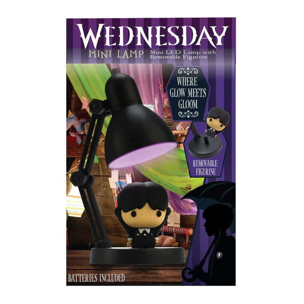 Zdjęcie produktu Wednesday mini lampka LED z figurką 10 cm