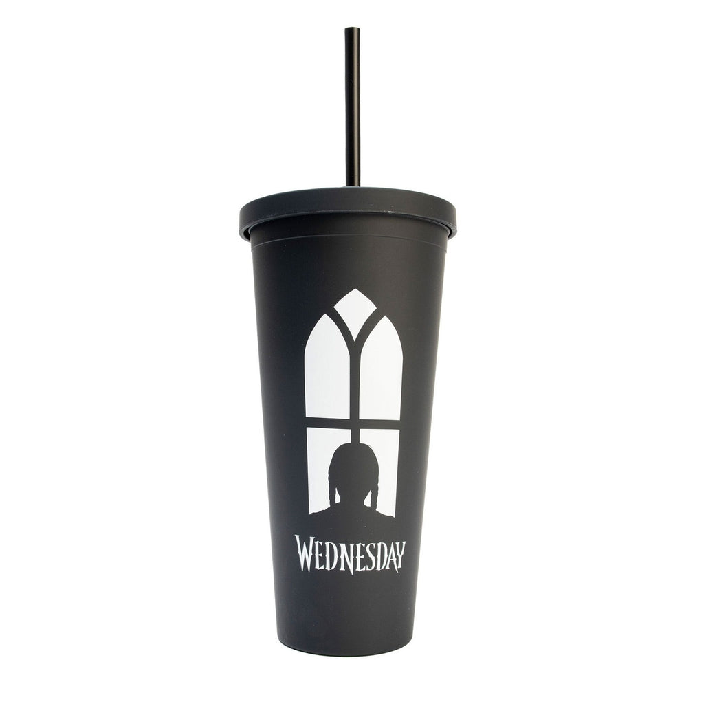 Product image Wednesday Tumbler with Straws 485 ml