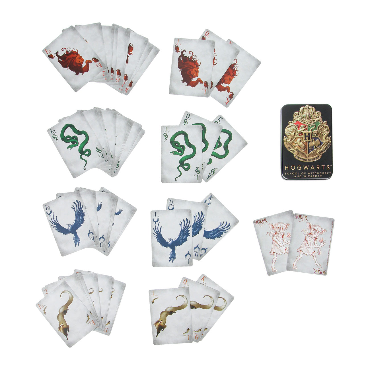 Zdjęcie produktu Harry Potter Karty do gry Hogwart