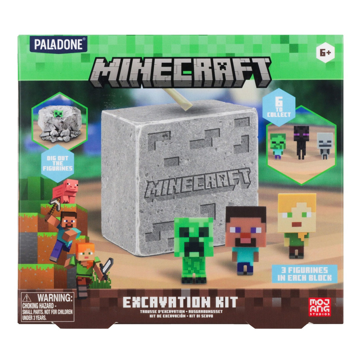 Zdjęcie produktu Zestaw wykopaliskowy Minecraft