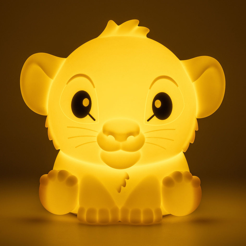 Zdjęcie produktu Disney Squishy Glo silikonowa lampka Król Lew Simba 15 cm