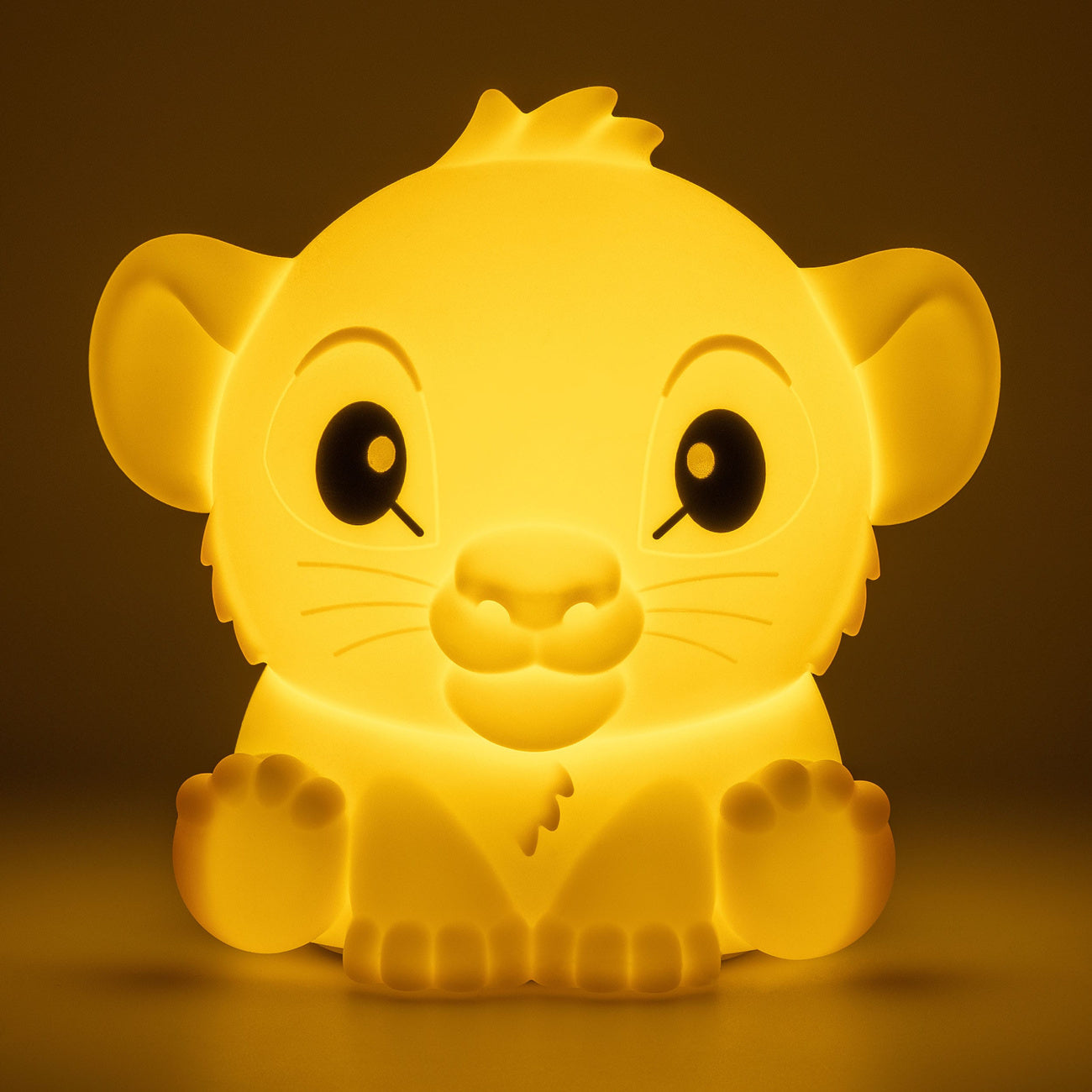Zdjęcie produktu Disney Squishy Glo silikonowa lampka Król Lew Simba 15 cm