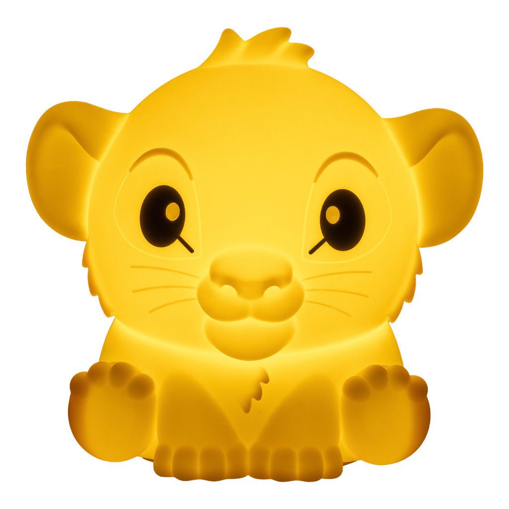 Zdjęcie produktu Disney Squishy Glo silikonowa lampka Król Lew Simba 15 cm