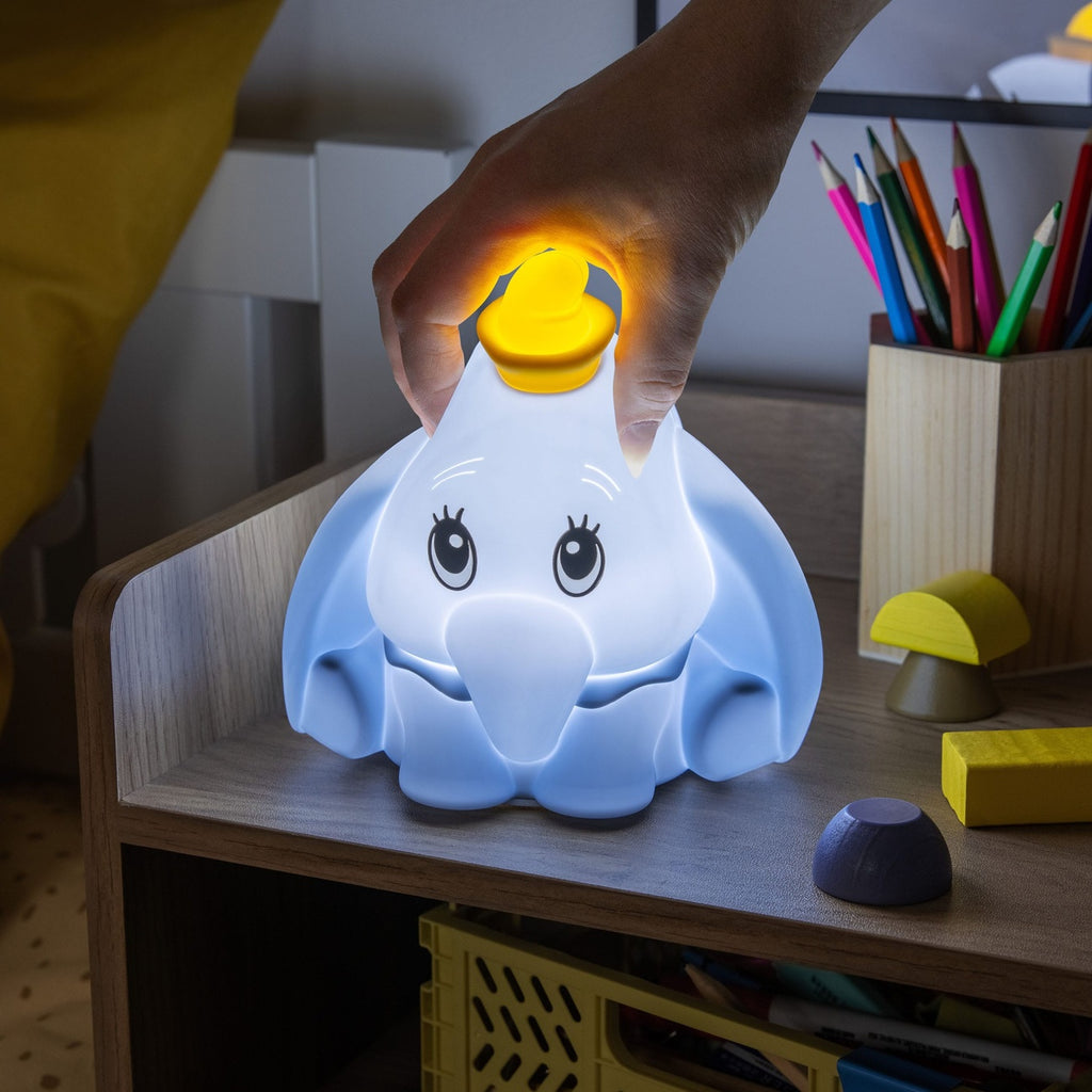 Zdjęcie produktu Disney Squishy Glo silikonowa lampka Dumbo