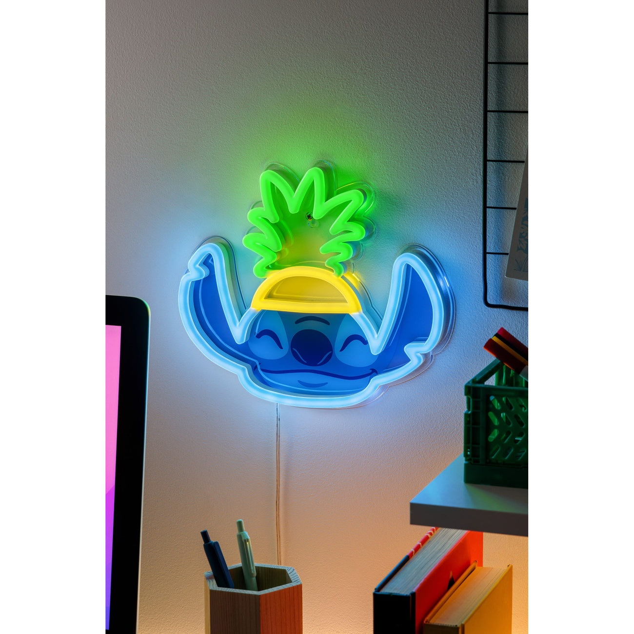Zdjęcie produktu Lilo & Stitch Ścienna lampa LED neon