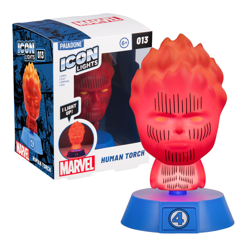 Zdjęcie produktu Fantastic Four Icons lampka Human Torch 11 cm