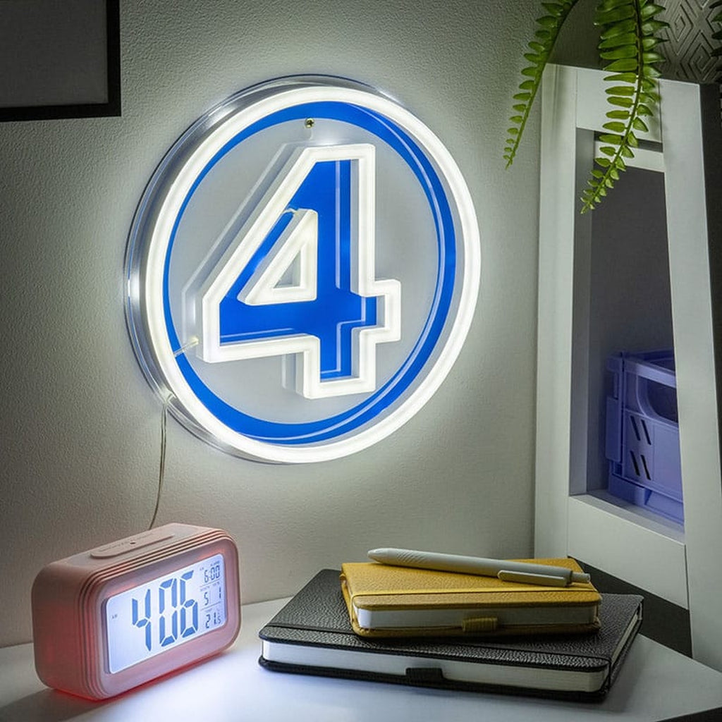 Product image Fantastic Four LED Wall Light Logo Neon