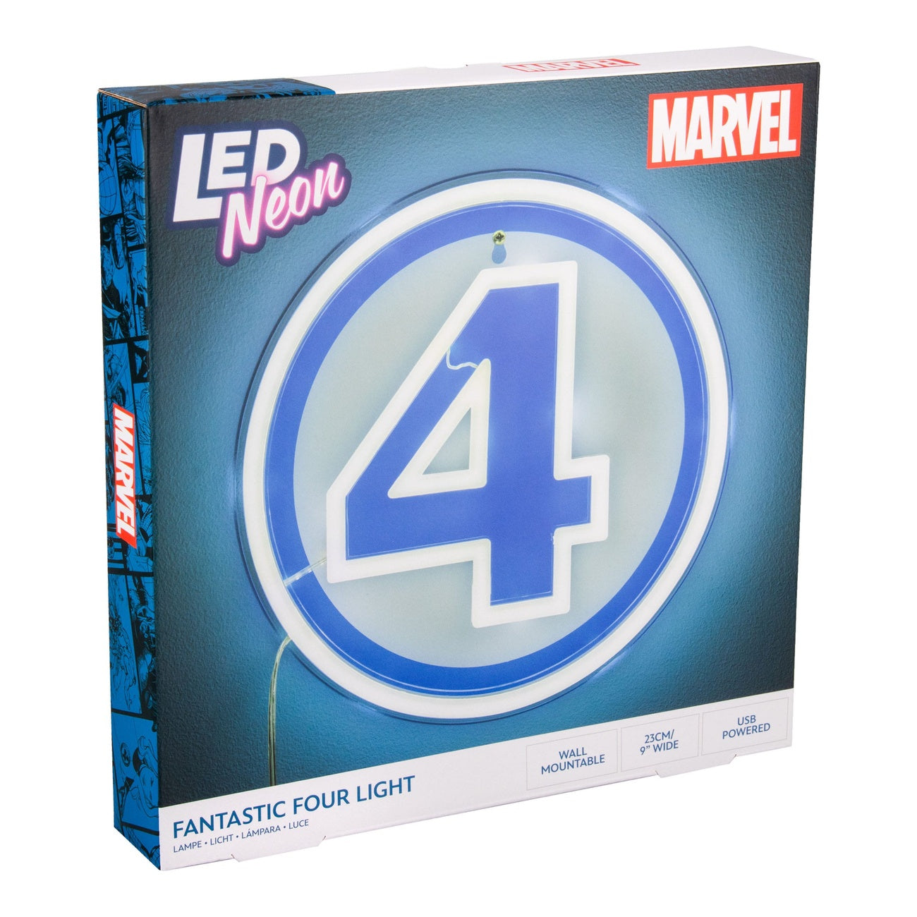 Zdjęcie produktu Fantastic Four Lampka Ścienna LED Logo Neon