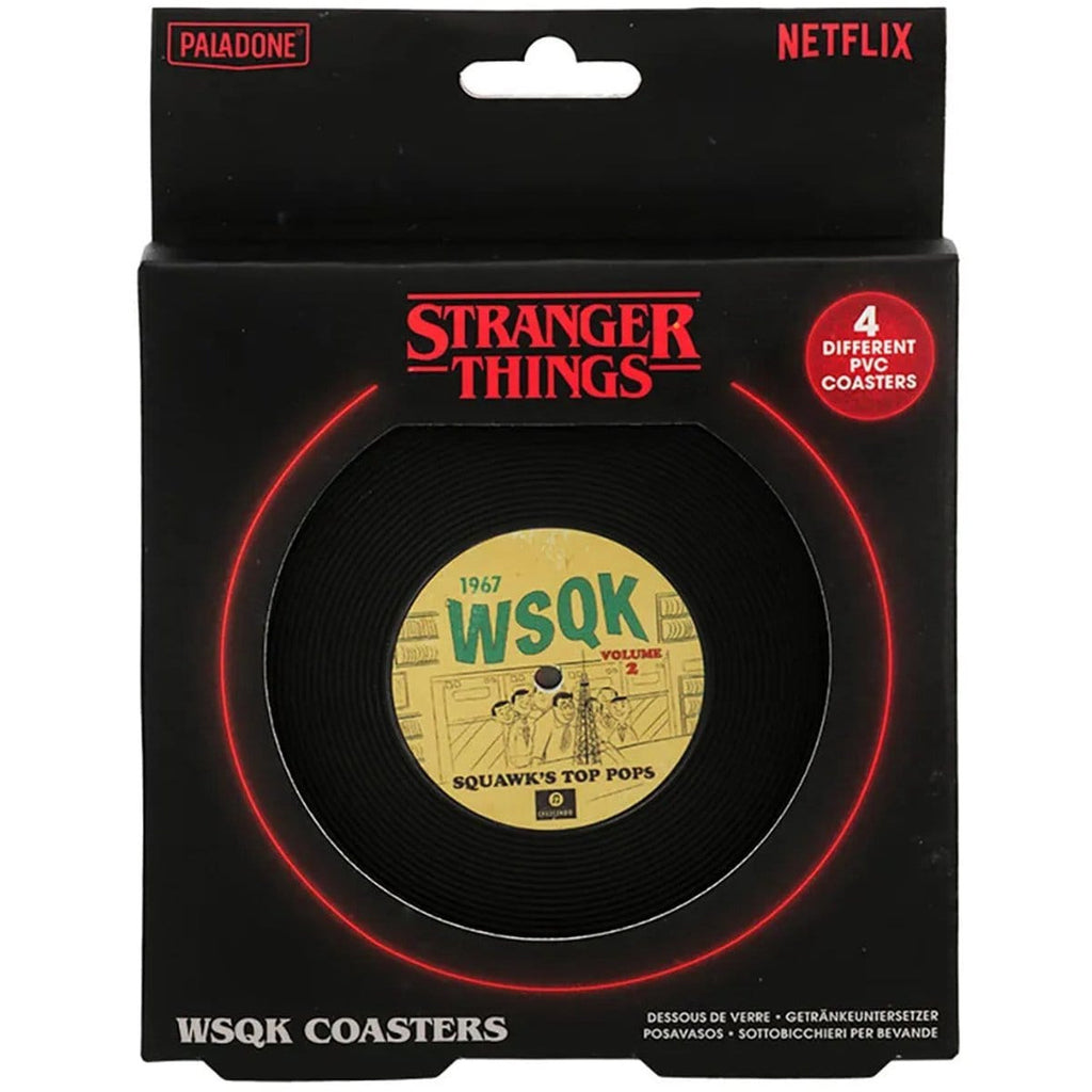 Zdjęcie produktu Stranger Things 5 Podkładki WSQK – Zestaw 4 szt.