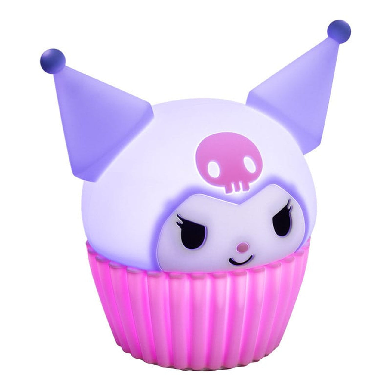 Zdjęcie produktu Lampka z silikonu Sanrio Squishy Glo Kuromi 15 cm