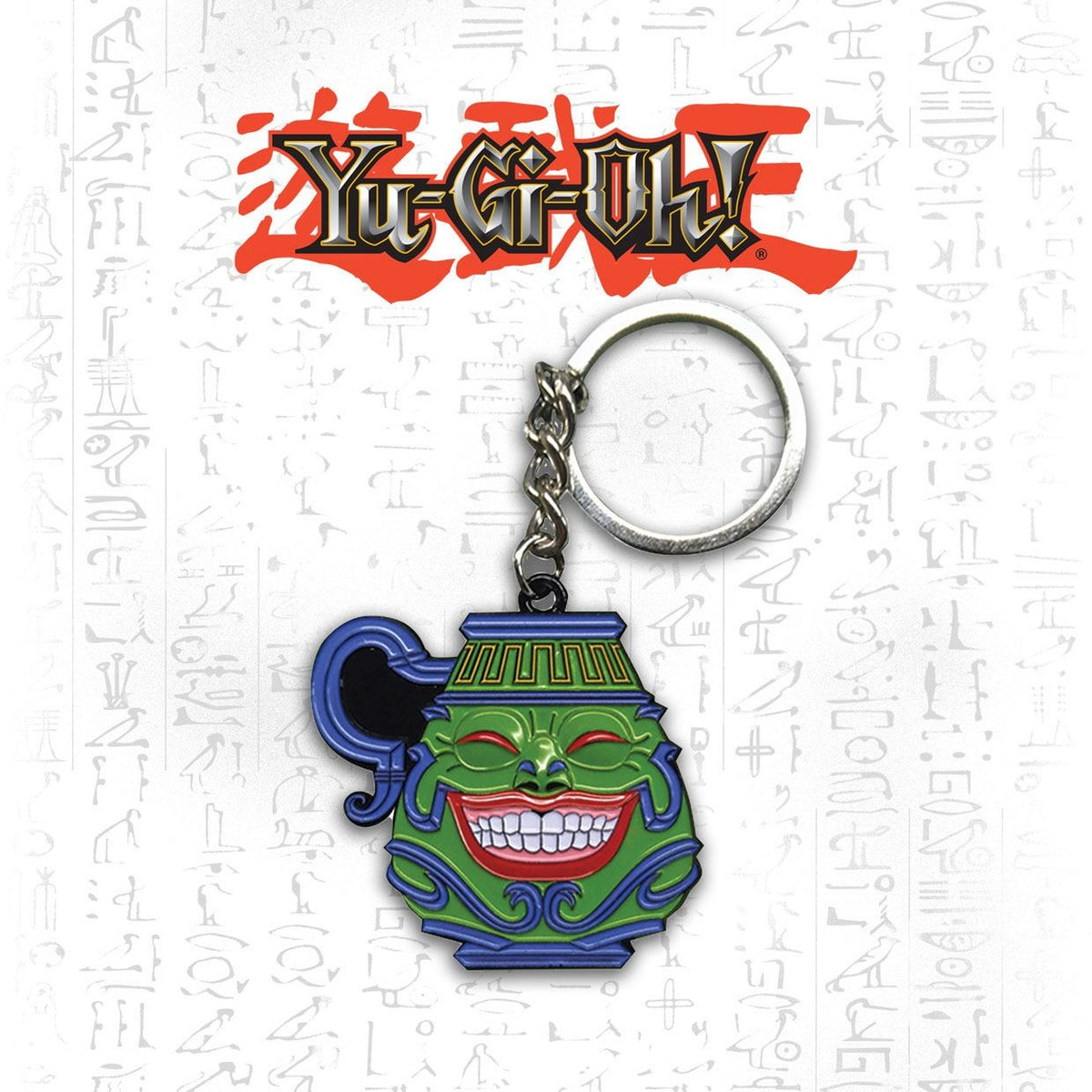 Zdjęcie produktu Yu-Gi-Oh! metalowy brelok do kluczy Pot of Greed Limited Edition