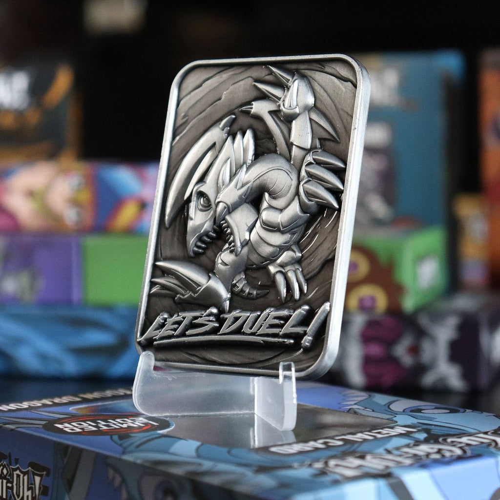 Zdjęcie produktu Yu-Gi-Oh! Karta replika Blue Eyes Toon Dragon Limited Edition