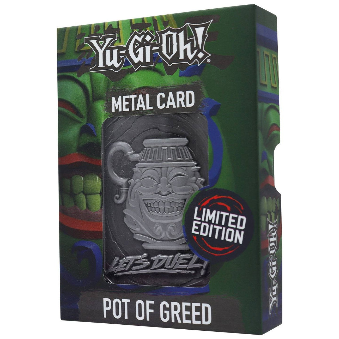 Zdjęcie produktu Yu-Gi-Oh! Karta replika Pot of Greed Limited Edition