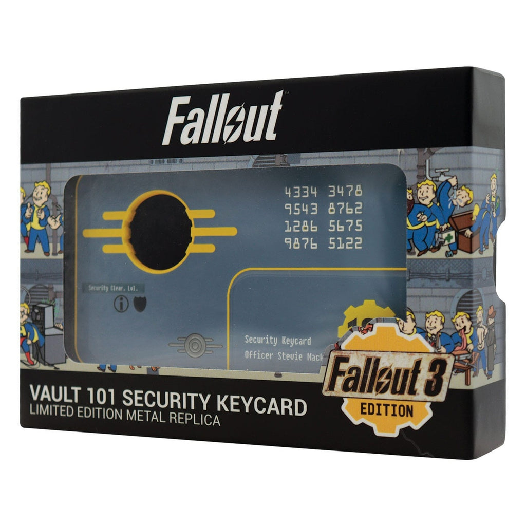 Zdjęcie produktu Fallout 3 Replika Karty Dostępu Vault 101 Security Limited Edition