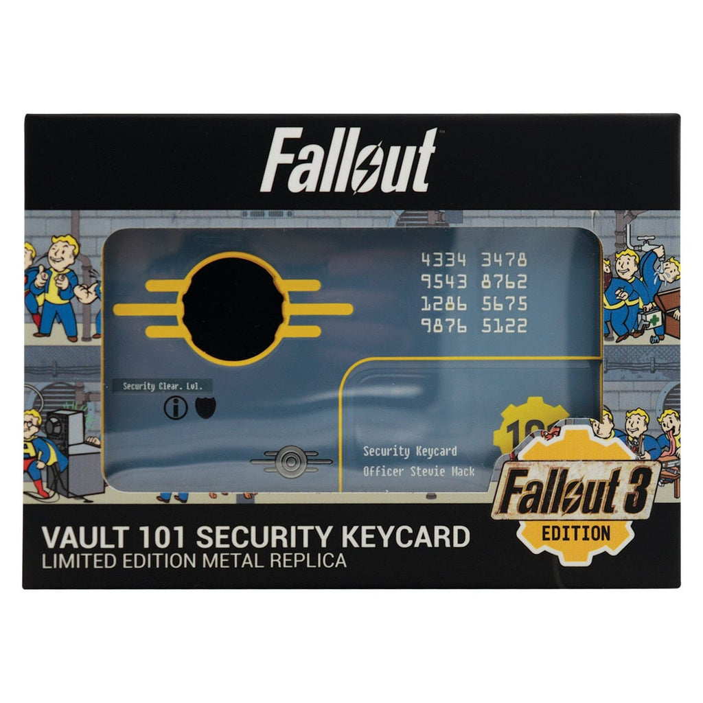 Zdjęcie produktu Fallout 3 Replika Karty Dostępu Vault 101 Security Limited Edition