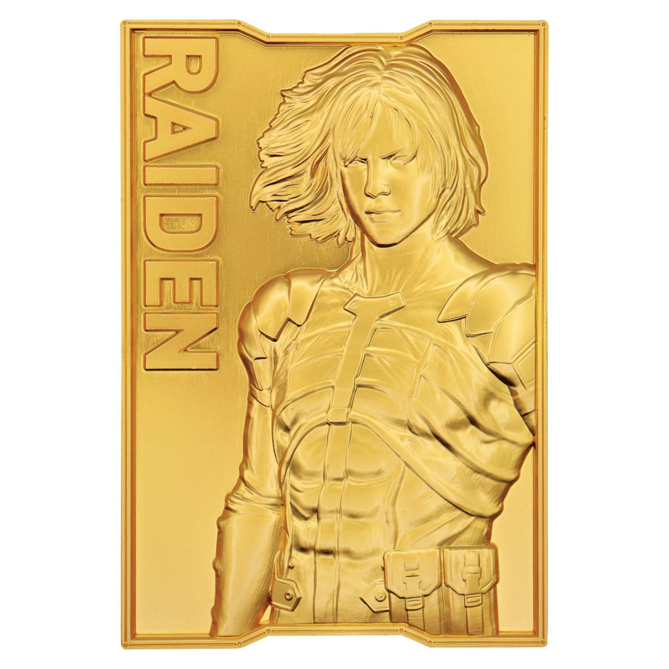 Zdjęcie produktu Metal Gear Solid 2 Sztabka metalu Raiden 24k Gold Plated Limited Edition