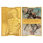 Zdjęcie produktu Metal Gear Solid 2 Sztabka metalu Raiden 24k Gold Plated Limited Edition