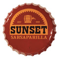 Zdjęcie produktu Fallout Blaszany Szyld Sunset Sarsaparilla Bottle Cap