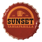 Zdjęcie produktu Fallout Blaszany Szyld Sunset Sarsaparilla Bottle Cap