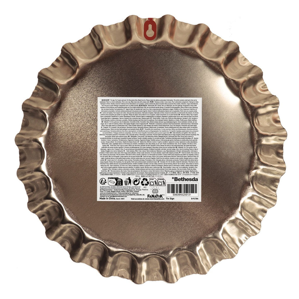 Zdjęcie produktu Fallout Blaszany Szyld Sunset Sarsaparilla Bottle Cap