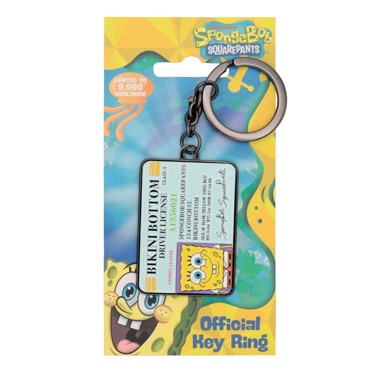 Product image SpongeBob SquarePants Keychain Driver License Limited Edition