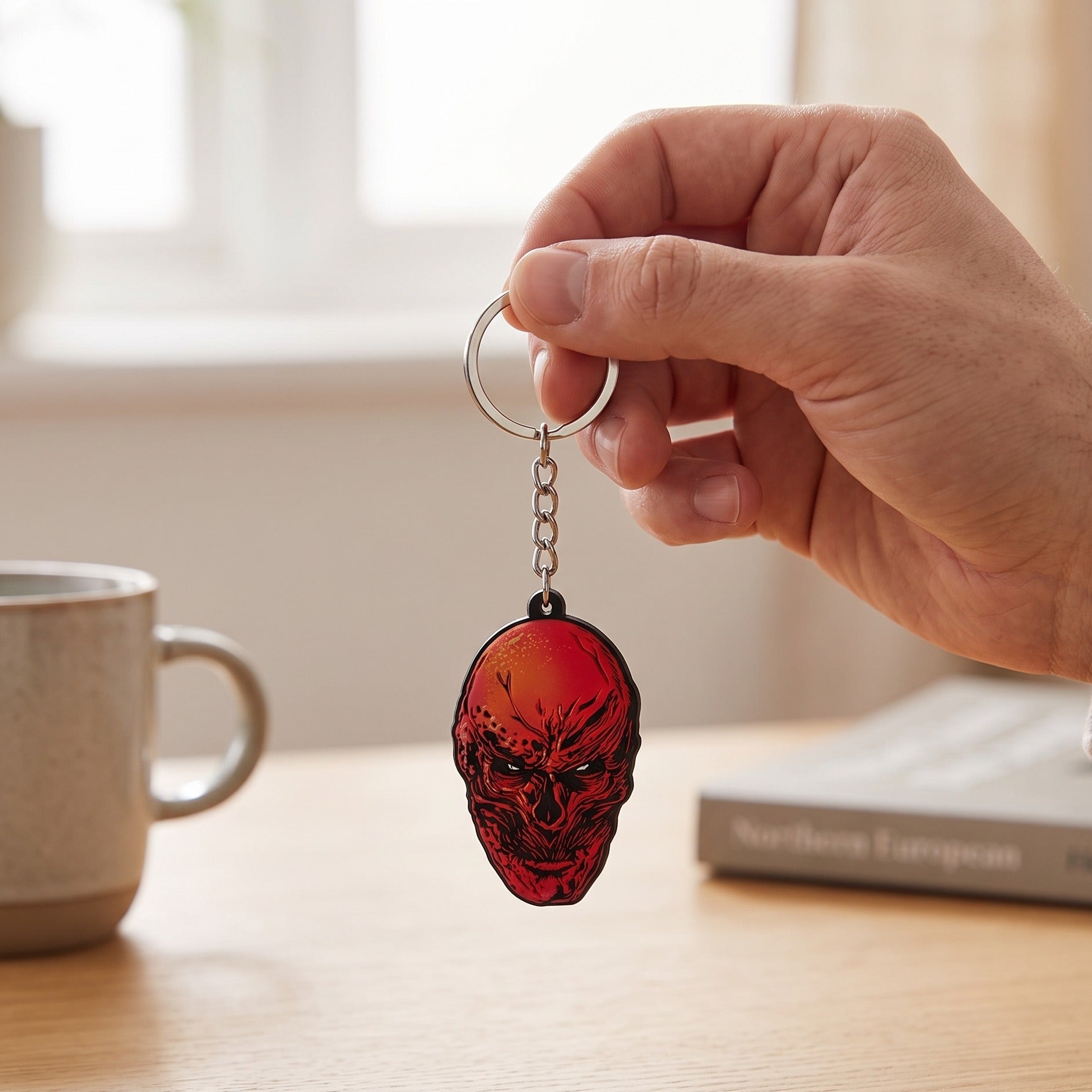 Zdjęcie produktu Stranger Things Gumowy brelok do kluczy Vecna 6 cm