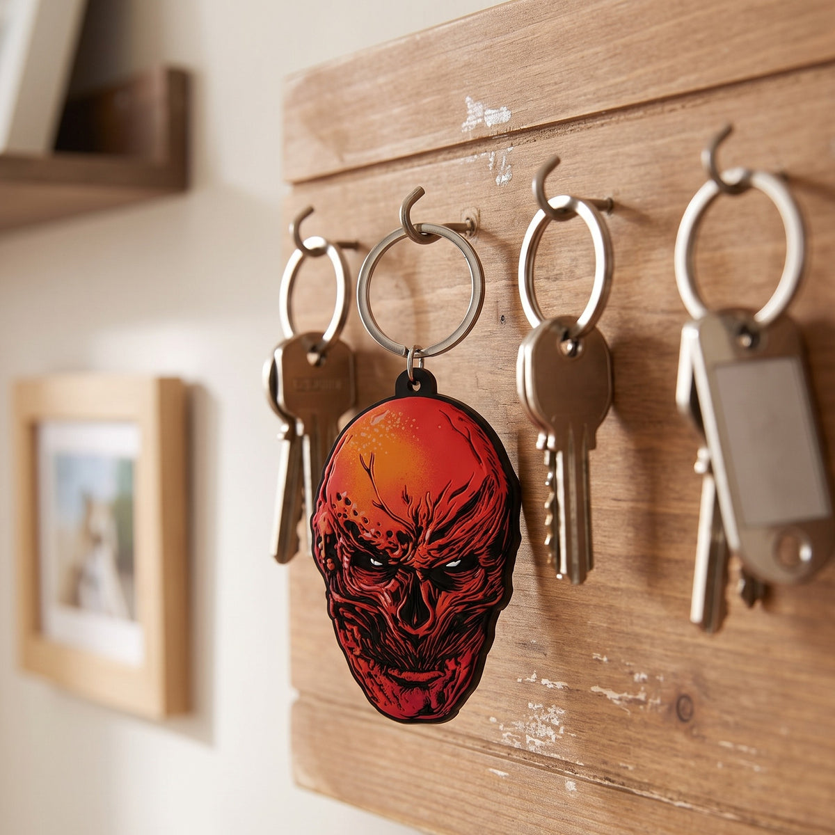 Zdjęcie produktu Stranger Things Gumowy brelok do kluczy Vecna 6 cm